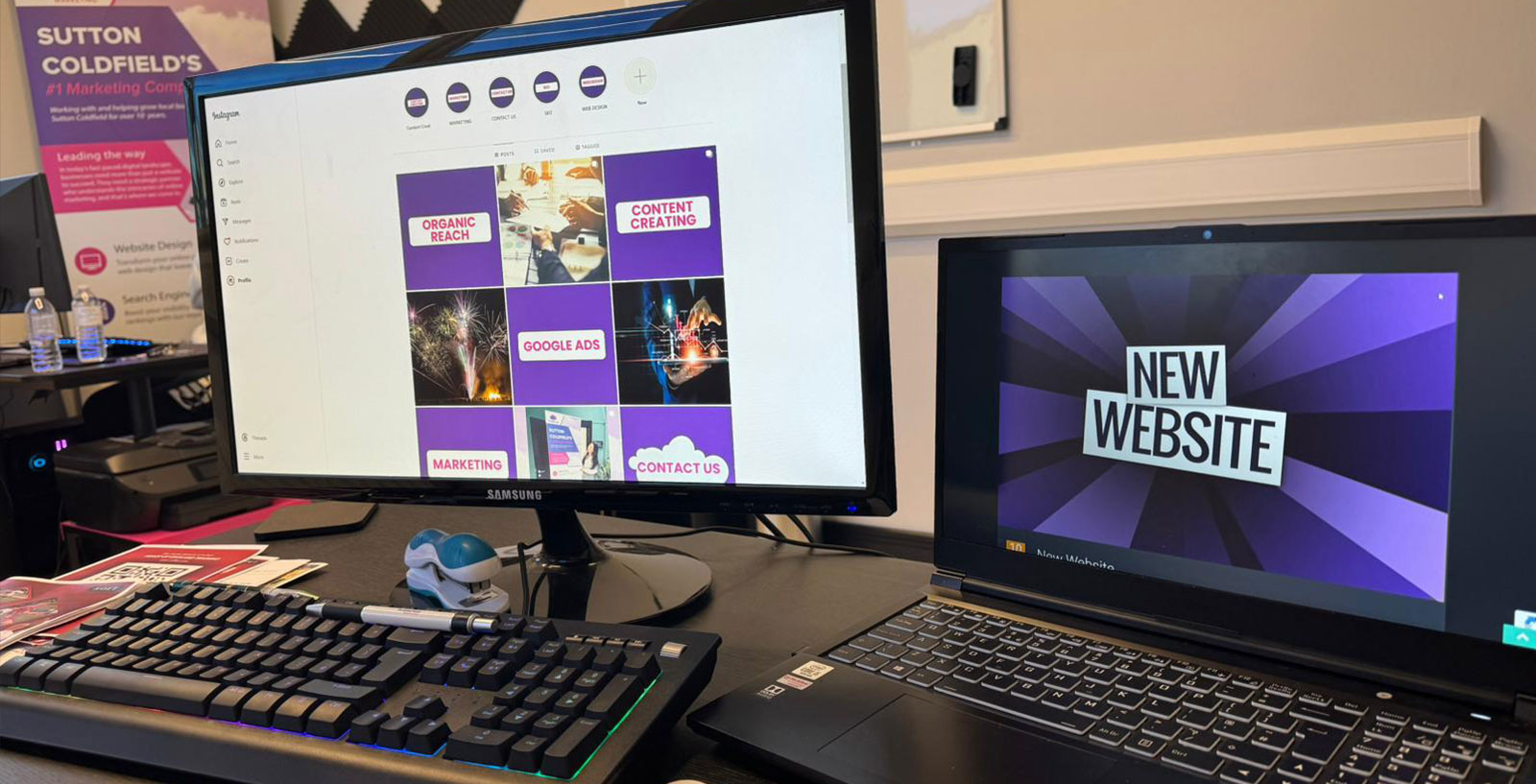 Purple Cloud Solutions — web design and digital marketing team, Sutton Coldfield