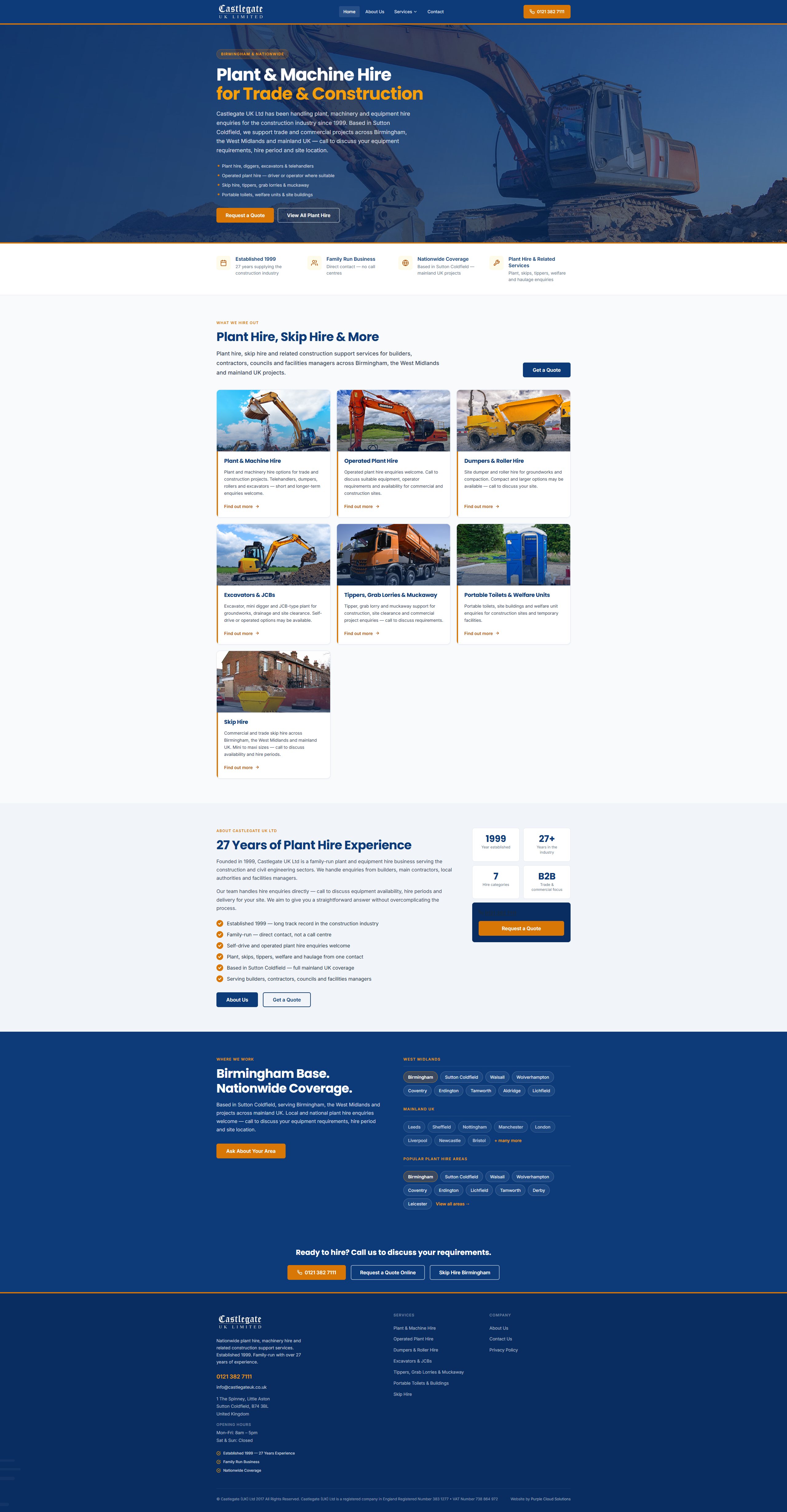 Castlegate UK website
